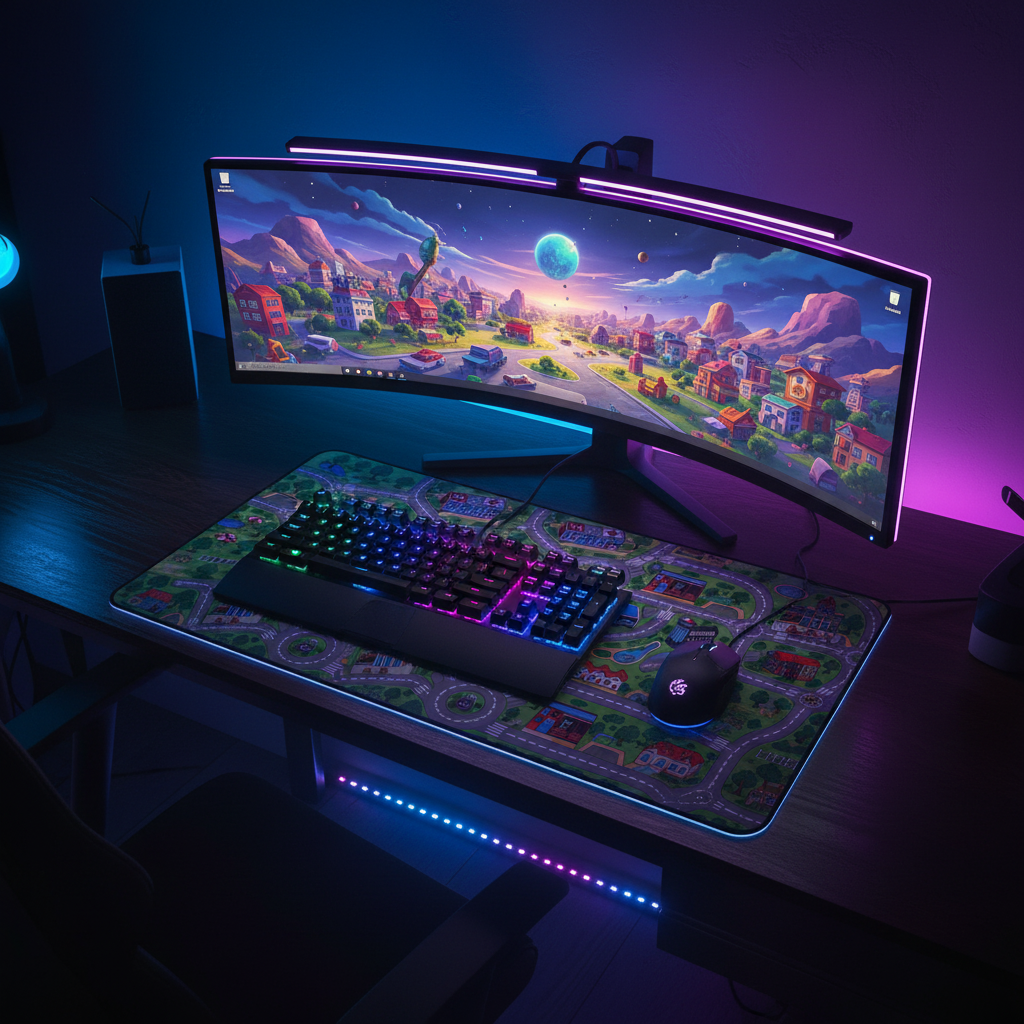 Tvoja podložka gaming setup